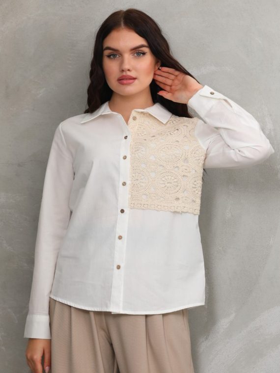 Brode Detaylı Gömlek