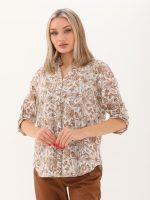 C Yaka Kolları Apoletli Gömlek