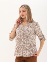 C Yaka Kolları Apoletli Gömlek