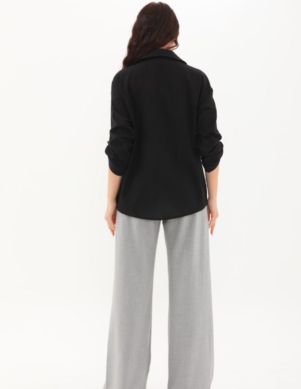 Dantel Aplike Gömlek