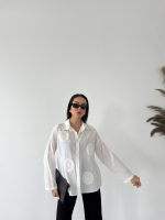 Dantel Aplike Gömlek