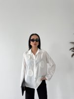 Dantel Aplike Gömlek