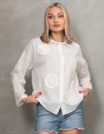 Dantel Aplike Gömlek