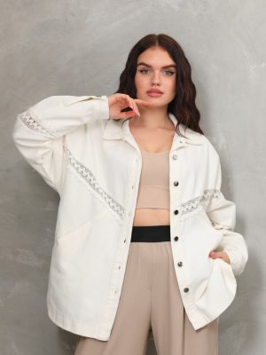 Dantel Detaylı Gömlek
