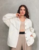 Dantel Detaylı Gömlek