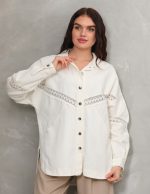 Dantel Detaylı Gömlek