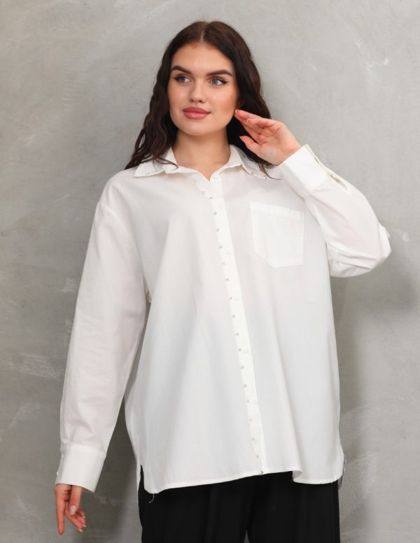 El İş Detaylı Gömlek
