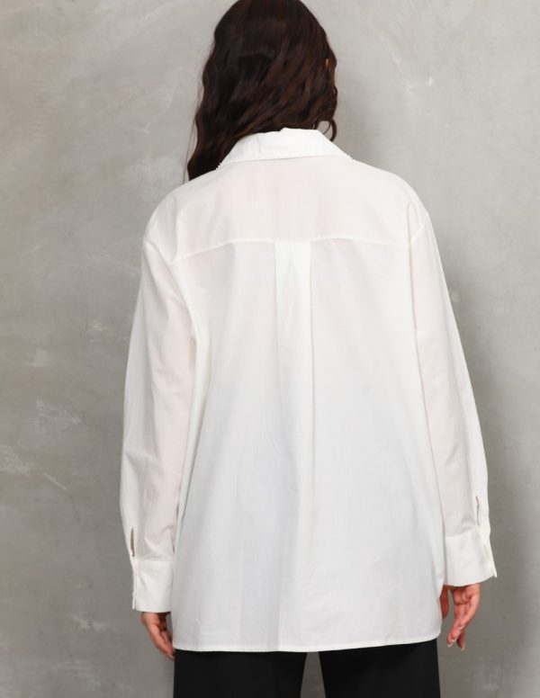 El İş Detaylı Gömlek