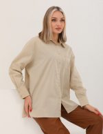 El İş Detaylı Gömlek