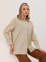 El İş Detaylı Gömlek