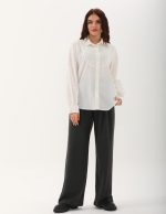 İnci Detaylı Gömlek