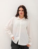 İnci Detaylı Gömlek