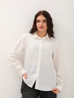 İnci Detaylı Gömlek (6) (Özel)