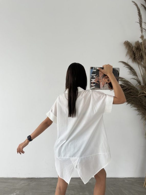 Kalp Nakış Detaylı Gömlek