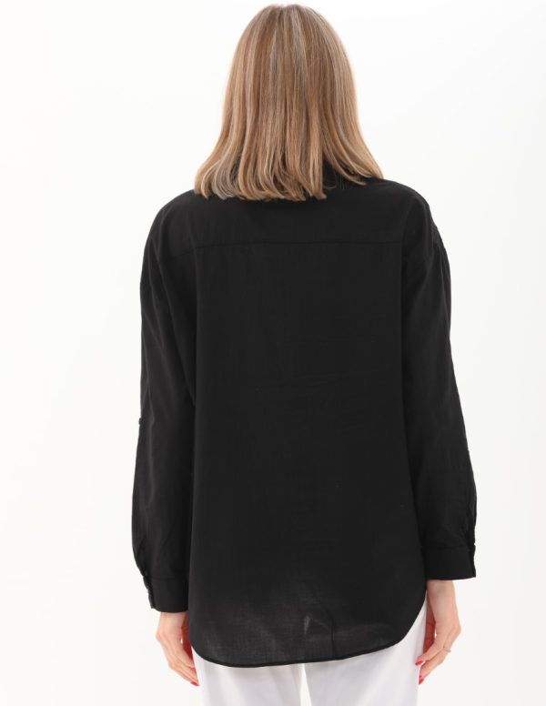 Nakış Detaylı Gömlek-23350