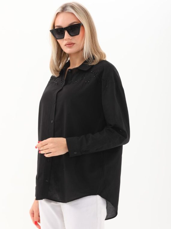 Nakış Detaylı Gömlek-23350