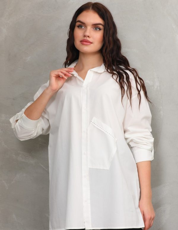 Punto Dikiş Detaylı Gömlek