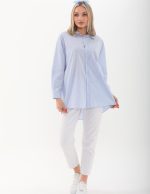 Punto Dikiş Detaylı Gömlek