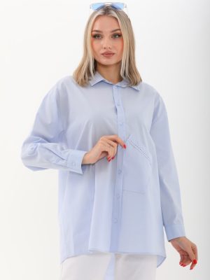 Punto Dikiş Detaylı Gömlek