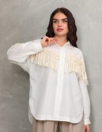 Püskül Detaylı Gömlek