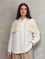 Püskül Detaylı Gömlek