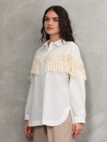 Püskül Detaylı Gömlek