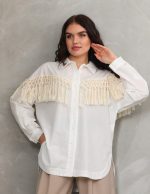 Püskül Detaylı Gömlek