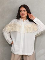 Püskül Detaylı Gömlek