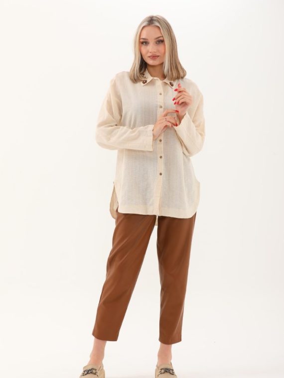 Taş İşleme Detaylı Gömlek