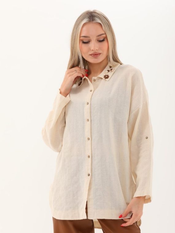 Taş İşleme Detaylı Gömlek