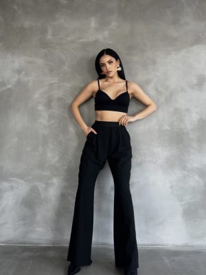 Beli Lastikli Kumaş Pantolon (1)