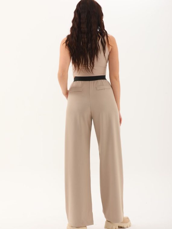 Beli Lastikli Kumaş Pantolon