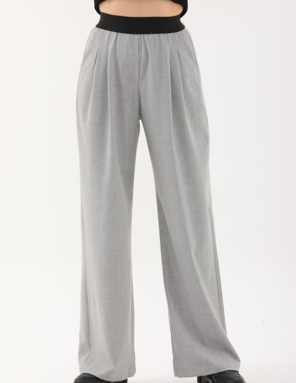 Beli Lastikli Kumaş Pantolon