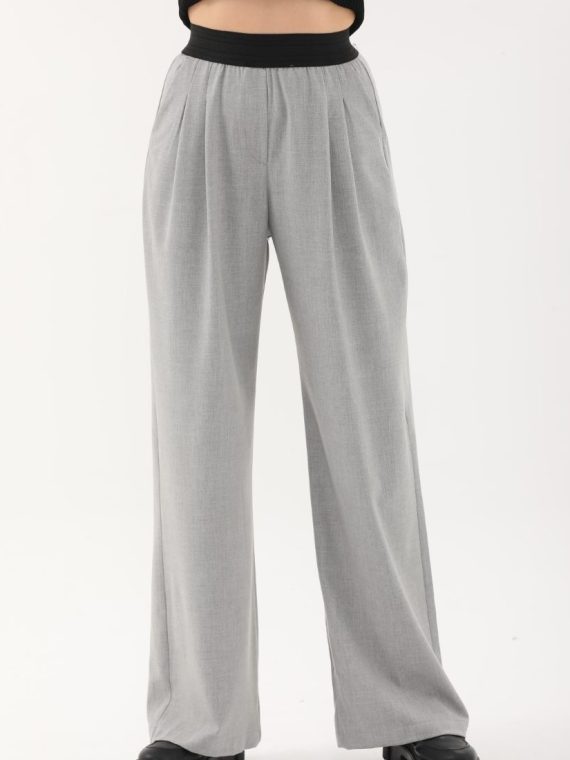 Beli Lastikli Kumaş Pantolon