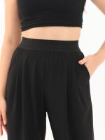 Beli Lastikli Kumaş Pantolon