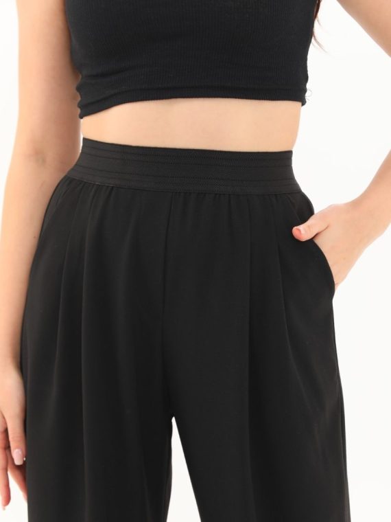 Beli Lastikli Kumaş Pantolon