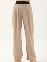 Beli Lastikli Kumaş Pantolon