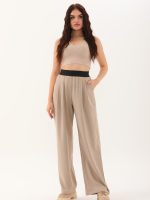 Beli Lastikli Kumaş Pantolon
