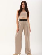 Beli Lastikli Kumaş Pantolon