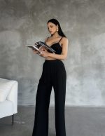 Beli Lastikli Kumaş Pantolon