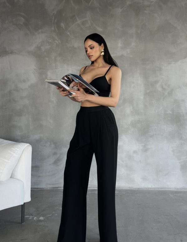 Beli Lastikli Kumaş Pantolon