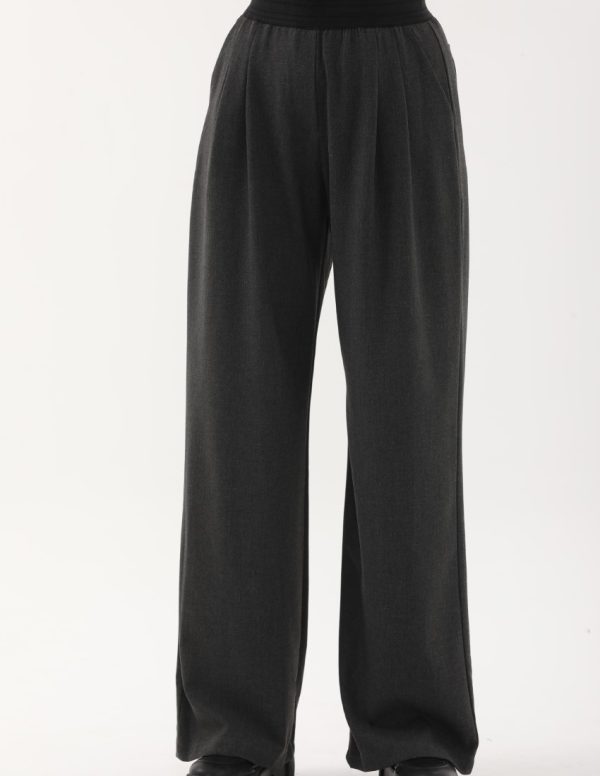 Beli Lastikli Kumaş Pantolon