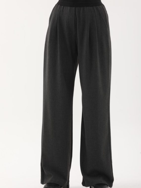 Beli Lastikli Kumaş Pantolon