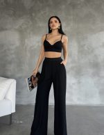 Beli Lastikli Kumaş Pantolon