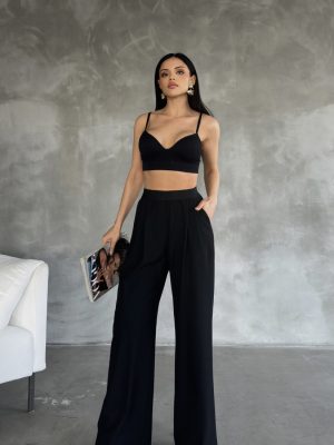 Beli Lastikli Kumaş Pantolon