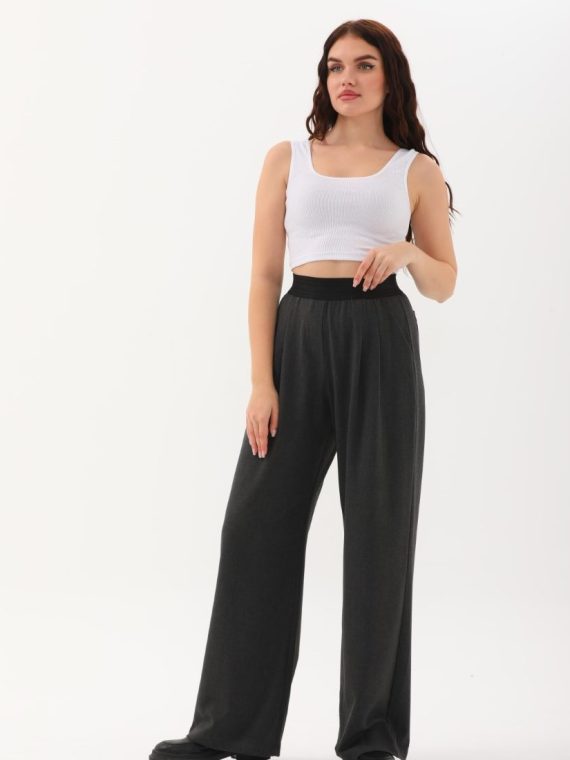 Beli Lastikli Kumaş Pantolon