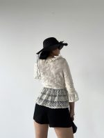 Dantel Detaylı Bluz