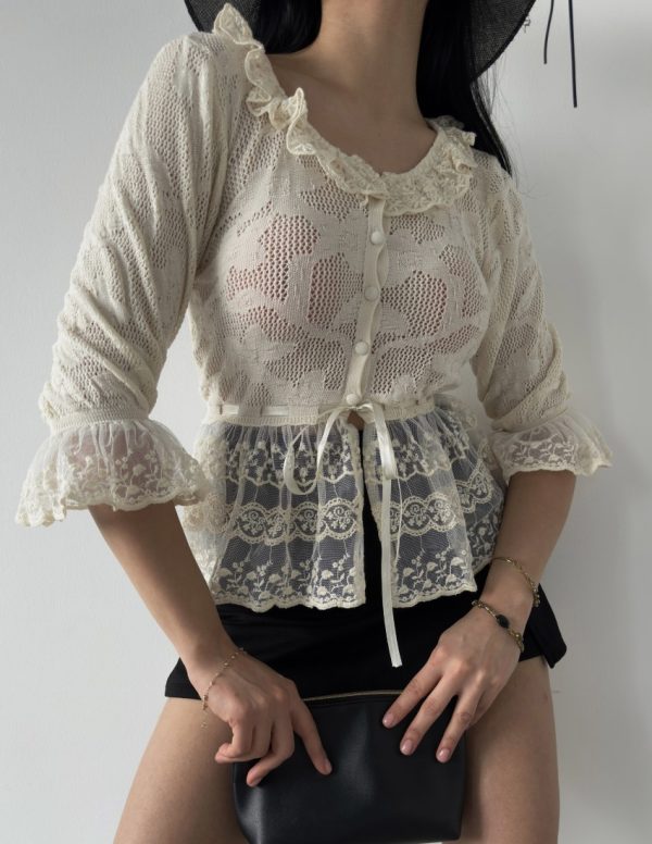 Dantel Detaylı Bluz