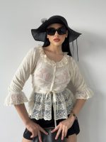 Dantel Detaylı Bluz