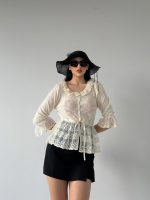 Dantel Detaylı Bluz